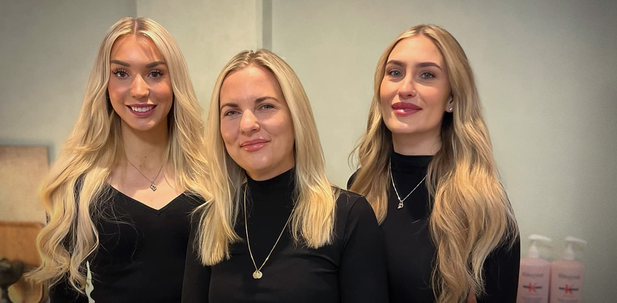 Emmas Frisör team - tre professionella frisörer